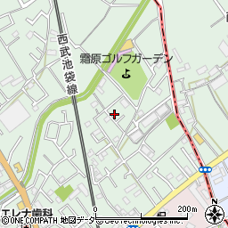 埼玉県入間市下藤沢597周辺の地図