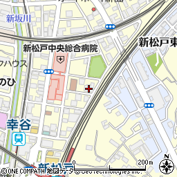 シャリエ新松戸周辺の地図