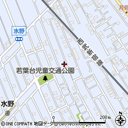 埼玉県狭山市水野521周辺の地図