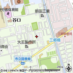 埼玉県三郷市谷口615-1周辺の地図
