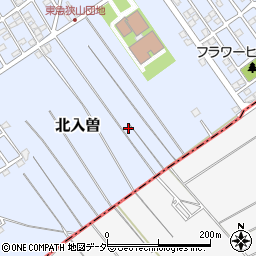 埼玉県狭山市北入曽1492周辺の地図