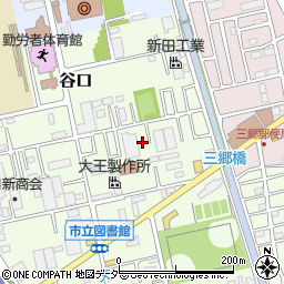 埼玉県三郷市谷口616周辺の地図