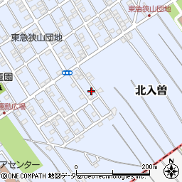 埼玉県狭山市北入曽1477-9周辺の地図