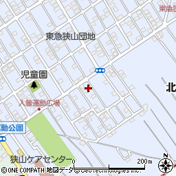 埼玉県狭山市北入曽1458-64周辺の地図