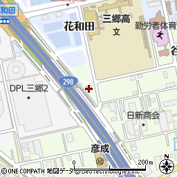 埼玉県三郷市谷口305周辺の地図