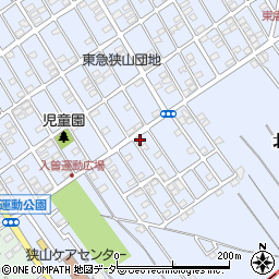 埼玉県狭山市北入曽1458-63周辺の地図