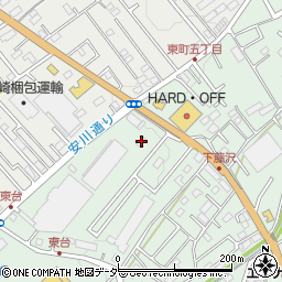 埼玉県入間市下藤沢168周辺の地図