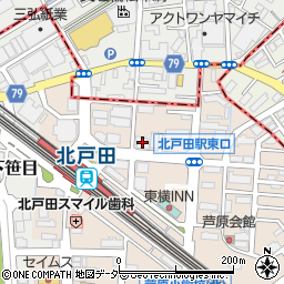 Ｌａ　Ｖｅｒｔ北戸田周辺の地図