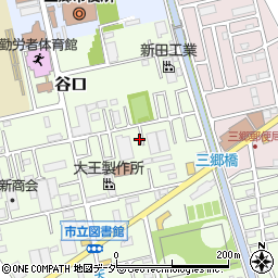 埼玉県三郷市谷口615-2周辺の地図