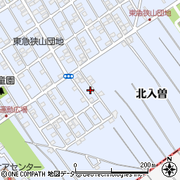 埼玉県狭山市北入曽1477周辺の地図