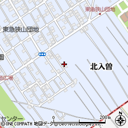 埼玉県狭山市北入曽1478周辺の地図