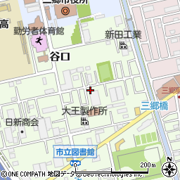 埼玉県三郷市谷口617周辺の地図