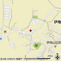 千葉県香取市伊地山543周辺の地図