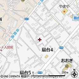 公文式扇町屋南台教室周辺の地図