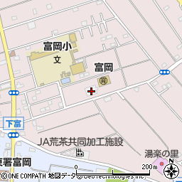 所沢市役所　障害者福祉施設キャンバス周辺の地図