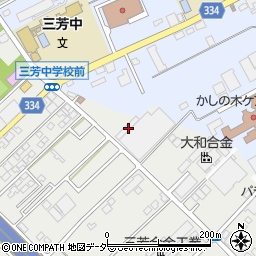 埼玉県入間郡三芳町上富428周辺の地図