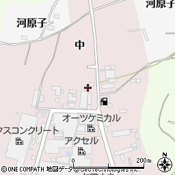 千葉県白井市中72周辺の地図
