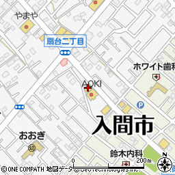学習空間‐個別指導塾　埼玉西部入間・扇台教室周辺の地図
