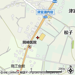 千葉県成田市津富浦1280周辺の地図