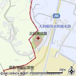 北総育成園周辺の地図