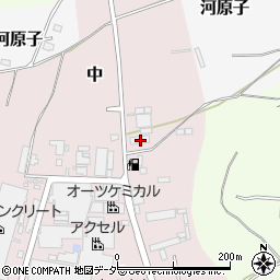 千葉県白井市中446周辺の地図