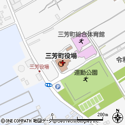 埼玉県入間郡三芳町周辺の地図