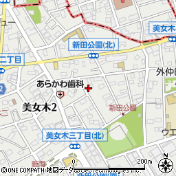 秋山塗装工業所周辺の地図
