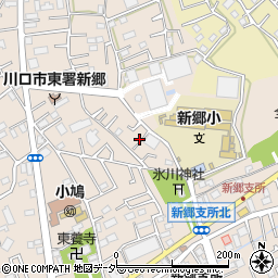 埼玉県川口市東本郷1259-1周辺の地図