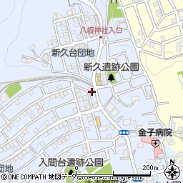 埼玉県入間市新久915-41周辺の地図