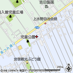 埼玉県狭山市水野1113周辺の地図