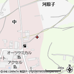 千葉県白井市中448周辺の地図