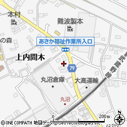 埼玉県朝霞市上内間木732-1周辺の地図