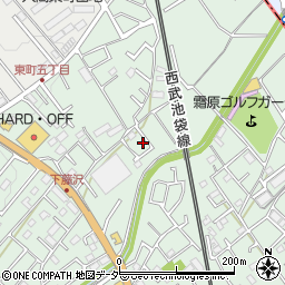 埼玉県入間市下藤沢1151周辺の地図