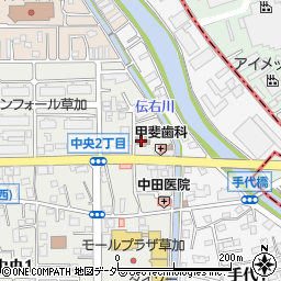 社団法人草加青年会議所周辺の地図