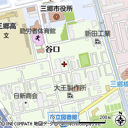 埼玉県三郷市谷口564周辺の地図