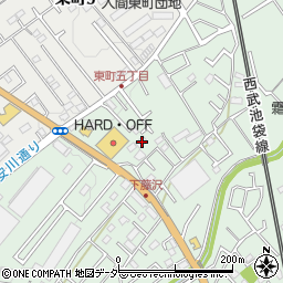埼玉県入間市下藤沢1144周辺の地図