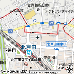 明光義塾北戸田駅前教室周辺の地図