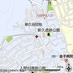 埼玉県入間市新久915-38周辺の地図