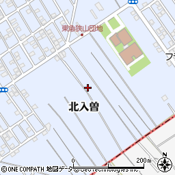 埼玉県狭山市北入曽1490-18周辺の地図