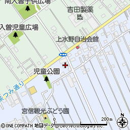 埼玉県狭山市水野1101周辺の地図