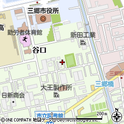 埼玉県三郷市谷口602周辺の地図