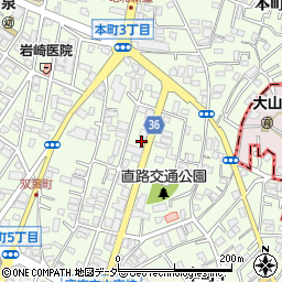 志木本町アパート周辺の地図