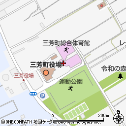 三芳町役場文化会館　コピスみよし周辺の地図