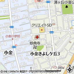 松戸市小金市民センター周辺の地図
