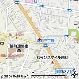 埼玉県蕨市錦町3丁目4-31周辺の地図