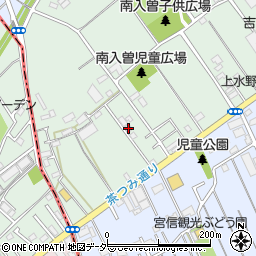 新田館周辺の地図