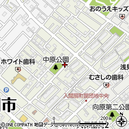 埼玉県入間市久保稲荷1丁目周辺の地図