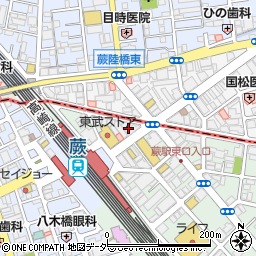 ガスト蕨駅前店周辺の地図