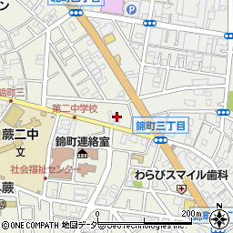 埼玉県蕨市錦町3丁目4-26周辺の地図