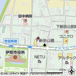 長野県伊那市下新田3106周辺の地図